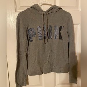LIGHTWEIGHT PINK HOODIE SIZE XS